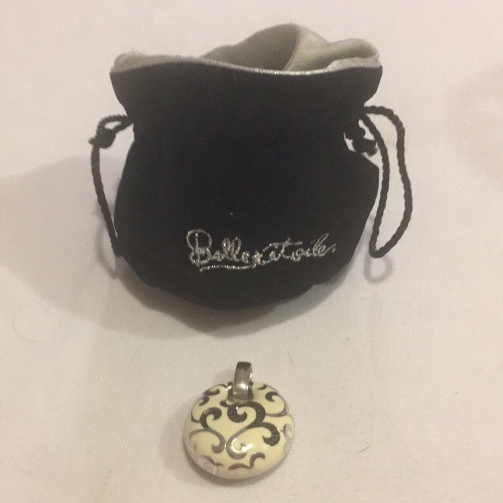 Belle Etoile Sterling S Italian Enamel Pendent NEW